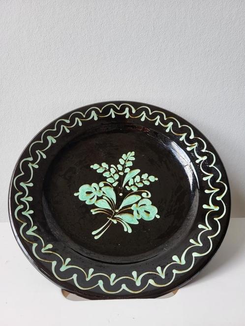 Hongaars bordje volkskunst, Antiek en Kunst, Antiek | Keramiek en Aardewerk, Ophalen of Verzenden