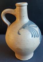 Steengoed kruik met oor- Adv S 322, Antiek en Kunst, Antiek | Keramiek en Aardewerk, Ophalen of Verzenden