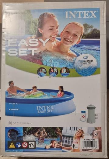 Intex Zwembad compleet met filter 366x76 Nieuw in doos beschikbaar voor biedingen
