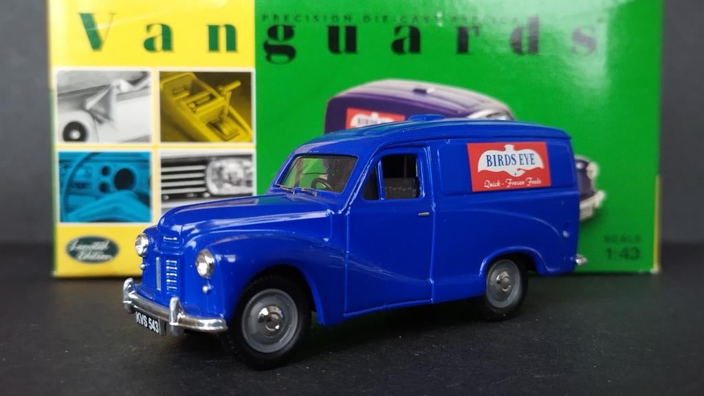 Austin A40 Birds Eye 1:43 Vanguards Pol, Auto, Nieuw, Le19 1rl Leicester uk, Corgi Vanguards ltd