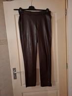 Leatherlook broek van Y-CONIC Maat XL., Verzenden, Zo goed als nieuw, Maat 46/48 (XL) of groter, Bruin