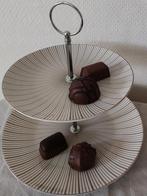 Loft: Porseleinen etagère met 2 etages, Ophalen of Verzenden