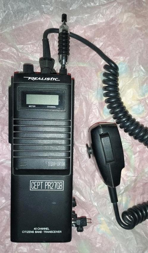 Leuke Realistic 27 mhz portofoon, Telecommunicatie, Zenders en Ontvangers, Gebruikt, Zender en Ontvanger, Ophalen