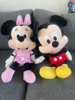 Minnie en Mickey knuffel 60 cm, Ophalen, Mickey Mouse, Zo goed als nieuw, Knuffel