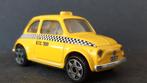 Fiat 500 Taxi Bburago Burago Pol, Verzenden, Zo goed als nieuw, Auto