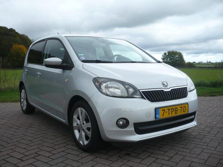 Skoda Citigo 1.0 Greentech Drive 44KW 5 DRS 2014 137077 NAP, Auto's, Skoda, Bedrijf, Citigo, ABS, Airbags, Airconditioning, Bluetooth