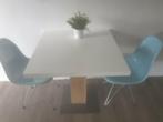 Eettafel met 2 stoelen, Ophalen, Zo goed als nieuw