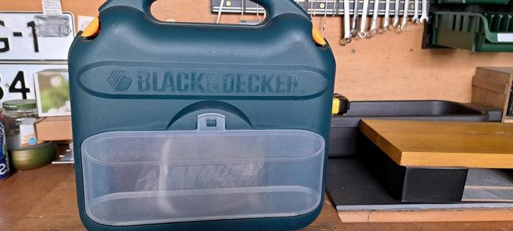 bleck & decker, Doe-het-zelf en Verbouw, Gereedschapskisten, Gebruikt, Ophalen of Verzenden