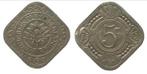 Nederland 5 Cent 1943 Wilhelmina, Verzenden, Koningin Wilhelmina, 5 cent, Losse munt