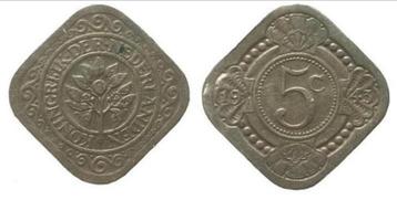 Nederland 5 Cent 1943 Wilhelmina beschikbaar voor biedingen