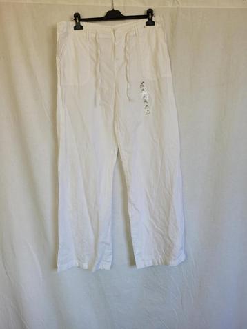 Gave witte NIEUWE broek mt 42 merk Atmosphere beschikbaar voor biedingen