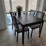 IKEA EKEDALEN Dining Set – Table + 4 Chairs, Huis en Inrichting, Complete eetkamers, Ophalen of Verzenden, Zo goed als nieuw