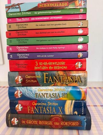 Geronimo Stilton Boeken Collectie (13 stuks) beschikbaar voor biedingen