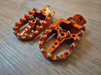 Voetsteunen voetsteps KTM Beta Husqvarna MX Oranje, Motoren, Ophalen of Verzenden