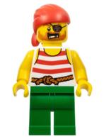 Lego Pirates Pirates IV Male Pirate met Rode Bandana PI190 (, Nieuw, Complete set, Ophalen of Verzenden, Lego