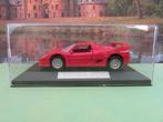 FERRARI F 50 IN PLEXI BOX, 1 : 39, Hobby en Vrije tijd, Modelauto's | 1:43, Ophalen of Verzenden, Zo goed als nieuw, Auto, Overige merken