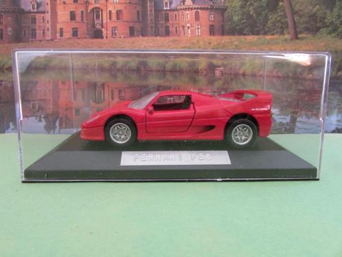 FERRARI F 50 IN PLEXI BOX, 1 : 39, Hobby en Vrije tijd, Modelauto's | 1:43, Zo goed als nieuw, Auto, Overige merken, Ophalen of Verzenden
