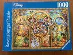 Ravensburger Disney Puzzel 1000 stukjes, Hobby en Vrije tijd, Denksport en Puzzels, Ophalen of Verzenden, Zo goed als nieuw