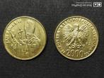 1982 Polen 2000 zloty een goud vergulde kopie van Paus €1,70, Postzegels en Munten, Munten | Europa | Niet-Euromunten, Ophalen of Verzenden
