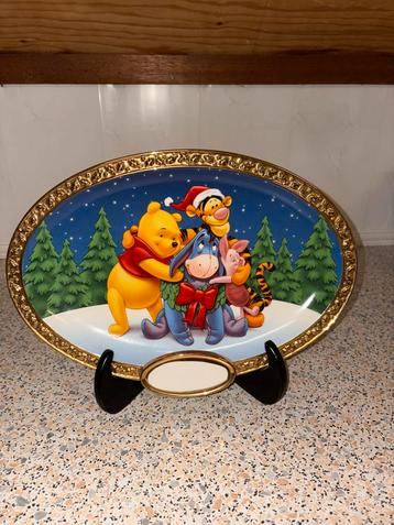 Winnie de Poeh Wandbord - Kerstmis beschikbaar voor biedingen