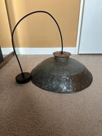 Oude industriële stallamp, Ophalen of Verzenden, Gebruikt, Metaal, Minder dan 50 cm