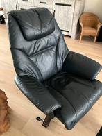 Relax draaistoel, Huis en Inrichting, Fauteuils, Ophalen, Gebruikt, Minder dan 75 cm, Leer