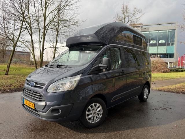 Ford Nugget Westfalia 2.2D 114KW 2014 Grijs 1 Jaar garantie, Caravans en Kamperen, Campers, Bedrijf, tot en met 4, Buscamper of Camperbus