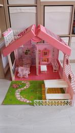 Mattel 1992 Barbie Fold 'n Fun Doll House barbiehuis, Kinderen en Baby's, Speelgoed | Poppenhuizen, Ophalen of Verzenden, Gebruikt