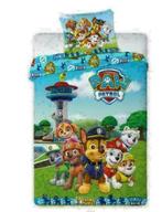 Paw Patrol Dekbedovertrek 140 x 200 cm - Calling Pups, Kinderen en Baby's, Kinderkamer | Beddengoed, Nieuw, Blauw, Dekbedovertrek