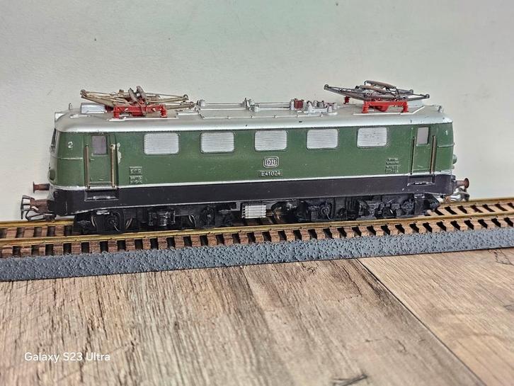 Modeltrein Ho marklin E41024 locomotief digitaal, metaal, Hobby en Vrije tijd, Modeltreinen | H0, Zo goed als nieuw, Locomotief
