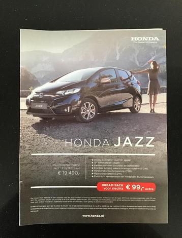 Advertentie van Honda Jazz. Uitgave 2017. beschikbaar voor biedingen