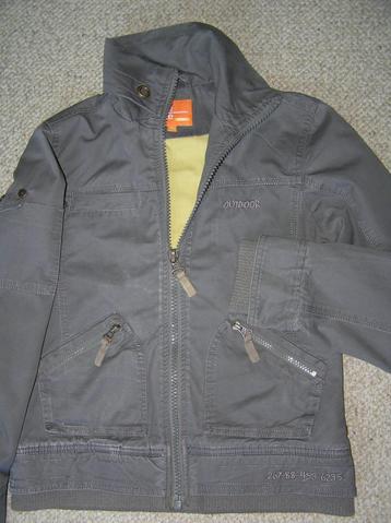 Mooie stoere outdoor jas voor meisje maat 152 - grijs beschikbaar voor biedingen