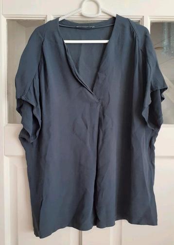 By Bar donkergroene blouse maat M  beschikbaar voor biedingen