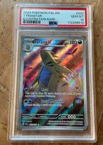 Pokémon: Tyranitar (PAL 222) PSA 10, Hobby en Vrije tijd, Ophalen of Verzenden, Nieuw, Losse kaart