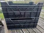 Ijzer sterke kunststof kratjes 59.5 cm X 40 cm X 26 cm hoog., Ophalen, Gebruikt, 40 tot 60 cm, 50 tot 75 cm