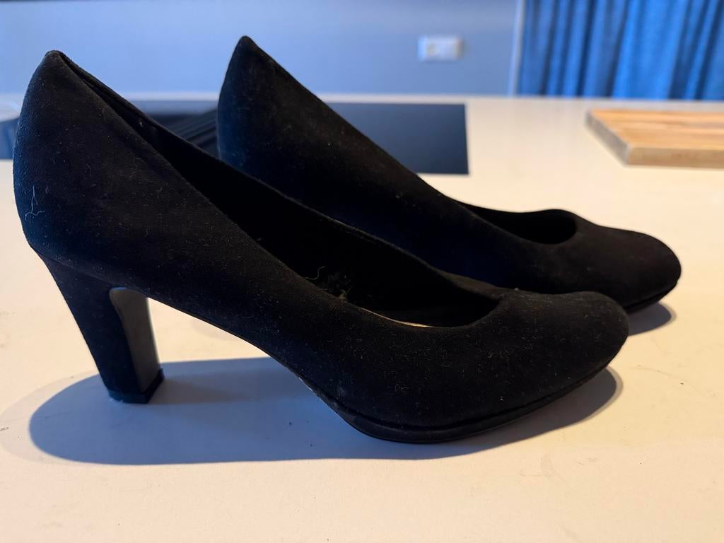 Zwarte Tanaris pumps - maat 40, Kleding | Dames, Ophalen, Gedragen, Zwart, Pumps