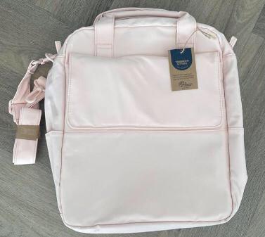Poederroze laptoptas /fietstas nieuw, Computers en Software, Laptoptassen, Nieuw, Schoudertas, 15 inch, Ophalen
