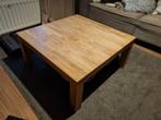 Eiken salontafel - 85x85 cm, Ophalen, Gebruikt, 50 tot 100 cm, 50 tot 100 cm