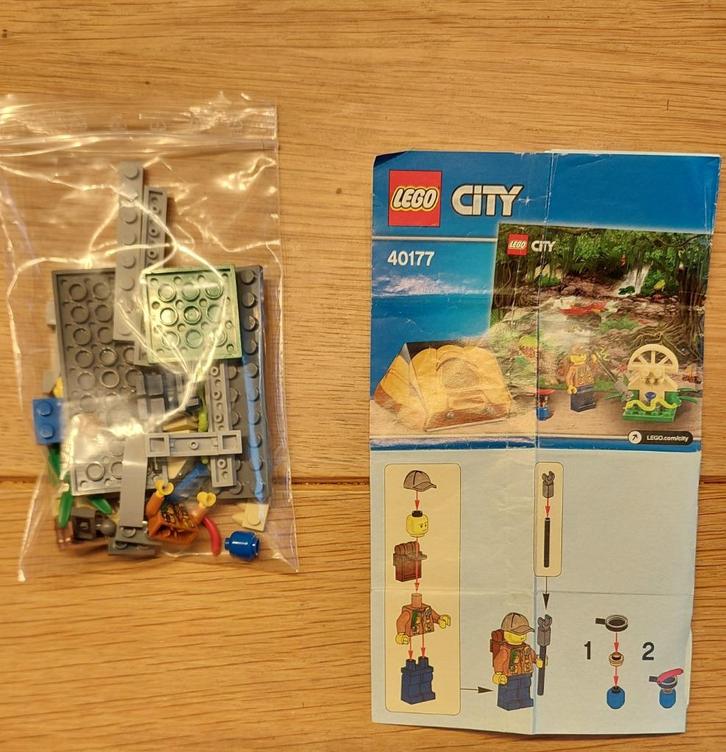 Lego doos, Lego City nummer 40177, Kinderen en Baby's, Speelgoed | Duplo en Lego, Zo goed als nieuw, Lego, Complete set, Ophalen of Verzenden