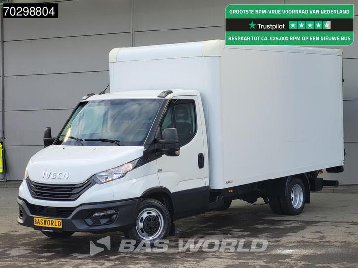Iveco Daily 35C16 Laadklep Dubbellucht Bakwagen 160PK Airco, Auto's, Bestelauto's, Bedrijf, Te koop, Airconditioning, Centrale vergrendeling