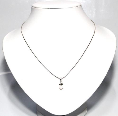 Schitterende Sterling Zilver Druppel Opaal Hanger Ketting, Sieraden, Tassen en Uiterlijk, Antieke sieraden, Hanger, Zilver, Met edelsteen
