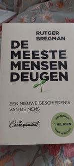 Rutger Bregman - De meeste mensen deugen, Ophalen of Verzenden, Zo goed als nieuw, Rutger Bregman