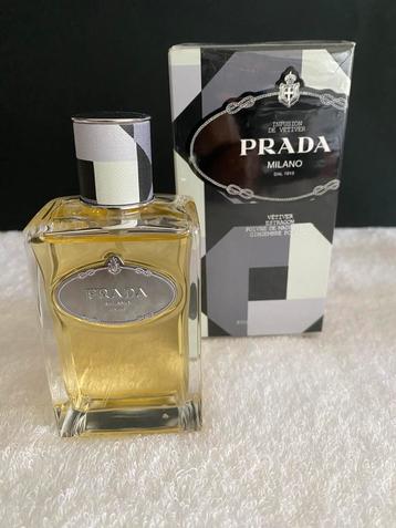 Prada Infusion de Vetiver Homme edt. 100 ml. Discontinued. beschikbaar voor biedingen