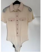 GIORGIA BEIGE body blouse mt 36 nieuwstaat CHCS, Kleding | Dames, Blouses en Tunieken, Giorgia, Beige, Ophalen of Verzenden, Zo goed als nieuw