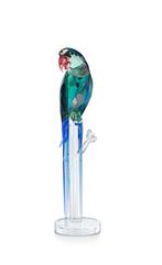 Swarovski Kristal Groene Ara op Standaard - Jungle Beats, Ophalen of Verzenden, Nieuw