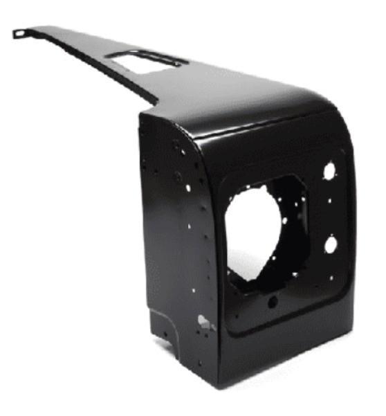 Nieuw linker voor (boven) scherm Landrover Defender, Auto diversen, Overige Auto diversen, Ophalen of Verzenden