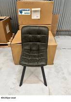 Eetkamerstoel Duke Mosgroen D4P4-D25 €54,95p/st. Apeldoorn, Huis en Inrichting, Stoelen, Overige kleuren, Nieuw, Ophalen of Verzenden