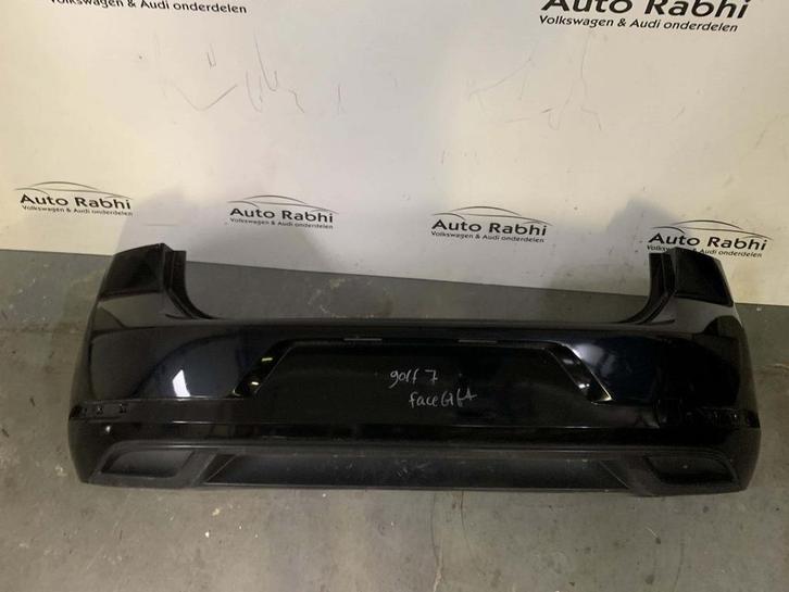 Vw Golf 7 facelift achterbumper, Auto-onderdelen, Carrosserie en Plaatwerk, Bumper, Achter, Gebruikt, Ophalen of Verzenden