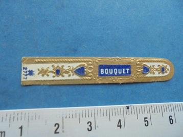 Oude sigarenband BOUQUET nr. HS 2777. beschikbaar voor biedingen