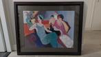 Itzchak Tarkay Litho - Ingelijst, Antiek en Kunst, Kunst | Litho's en Zeefdrukken, Ophalen